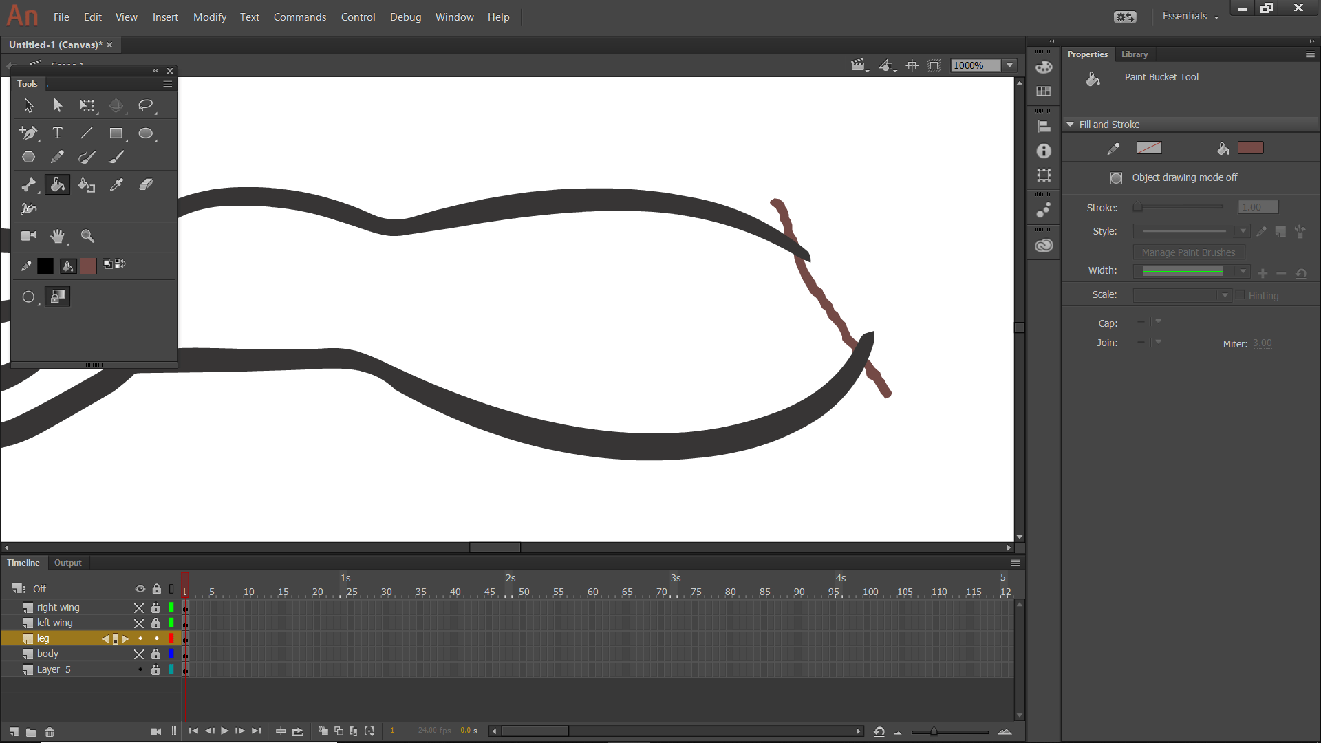 Paint Bucket Tool doesn't want to fill Adobe Community 9995071